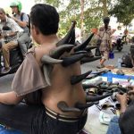 Heated Water Buffalo Cupping Technique photo via DKN.TV
