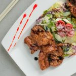 Deep Fried Spareribs with Olive and Honey Sauce