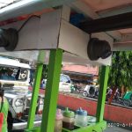 Fishball Cart with CCTV Camera