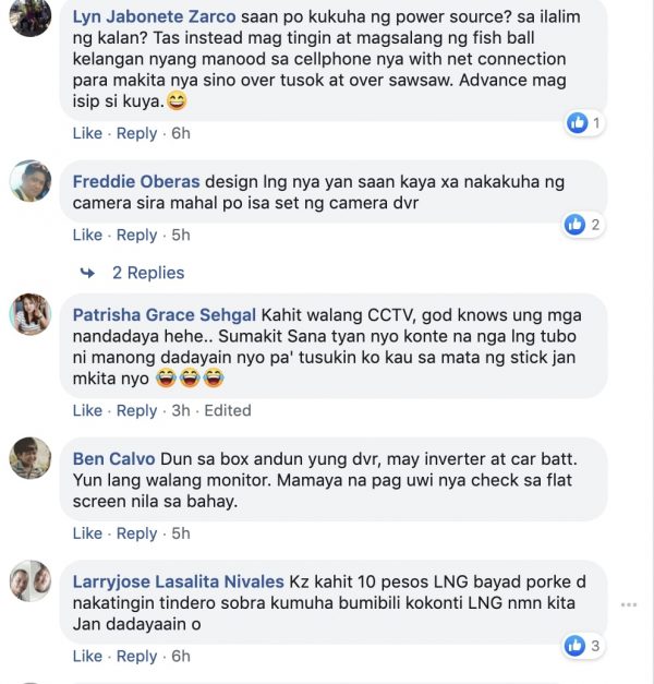 Fishball Stand With CCTV Cameras Goes Viral