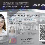New Philippine Postal ID Card Requirements, Procedures and Fees