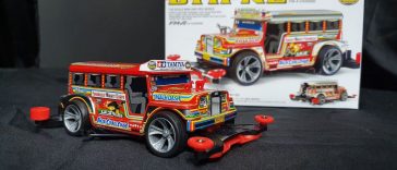 Tamiya Dyipne Mini 4WD version of the iconic Philippine jeepney