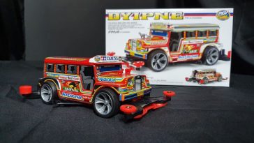 Tamiya Dyipne Mini 4WD version of the iconic Philippine jeepney