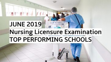 Top Performing Schools June 2019 Nurses Board Exam