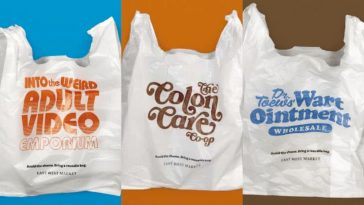 Vancouver based Supermarket designed embarrassing plastic bags to shame shoppers into bringing reusable ones