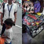 teenage boys goes viral for helping poor young boy