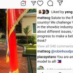 Matteo's latest IG post