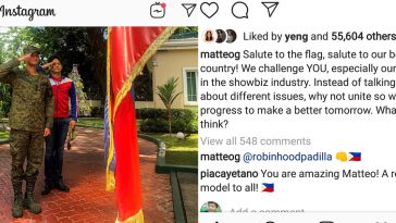 Matteo's latest IG post