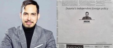 Richard Heydarian Publishes Blank Editorial