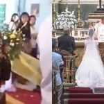 A Filipina woman disrupts wedding claiming the groom is her husband