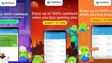 Chase the rainy day blues away with exciting perks from PayMaya this August!
