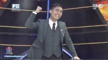 Yamyam Gucong was proclaimed the Big Winner of Pinoy Big Brother: Otso