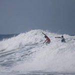 Pinoy Surfer saves Indonesian Competitor Photo credit- Jefferson Ganuelas : Facebook