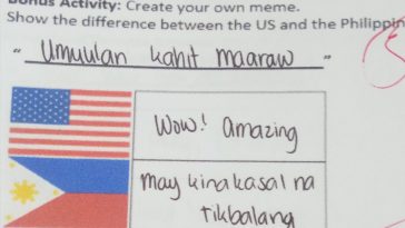 Meme Exam Of Filipino Teacher Goes Viral Online