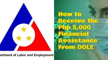 How to Receive the Php 5,000 Financial Assistance From DOLE