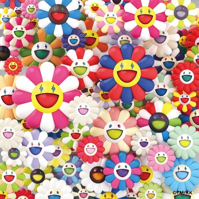 'COLORES' Album Cover Art by Takashi Murakami (©TM/KK) 'COLORES' Album Cover Art by Takashi Murakami (©TM/KK)