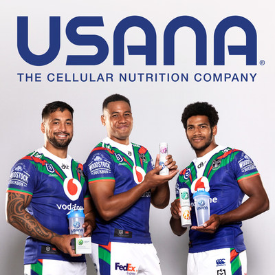 USANA SIGNS DEAL WITH PROFESSIONAL NEW ZEALAND RUGBY LEAGUE TEAM, VODAFONE WARRIORS USANA SIGNS DEAL WITH PROFESSIONAL NEW ZEALAND RUGBY LEAGUE TEAM, VODAFONE WARRIORS