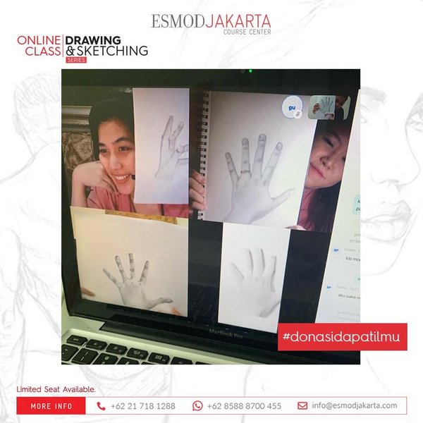 ESMOD Jakarta Course Center opened online classes