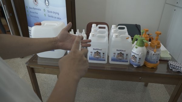 NaOClean Asia to donate 10,000 litres of disinfectant solution to churches and nursing homes NaOClean Asia to donate 10,000 litres of disinfectant solution to churches and nursing homes