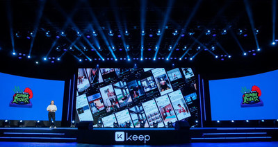 Zhao Xi, General Manager of Keep Marketing Center Delivered Speech on the Conference Zhao Xi, General Manager of Keep Marketing Center Delivered Speech on the Conference