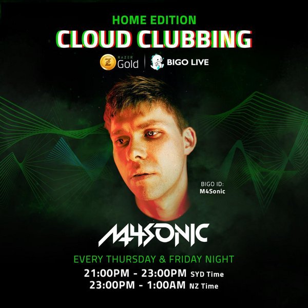 Enjoy M4Sonic on Thursdays and Fridays Starting from 11 June (9 - 11pm SYD Time) on Bigo live