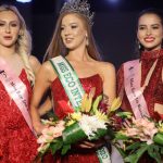 (L to R) Miss Eco International 2nd Runner Up Alexandria Kelly from USA, Miss Eco International 2021 Gizzelle Mandy Uys from South Africa, and Miss Eco International 1st Runner Up Kelly Day from the Philippines. PHOTO FROM MISS ECO INTERNATIONAL FB PAGE