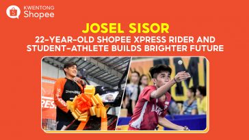 Kwentong Shopee Joel Sisor Shopee Xpress Rider and Student-Athlete