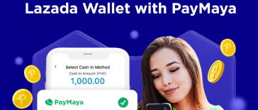 Lazada shopping with PayMaya