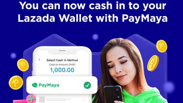 Lazada shopping with PayMaya