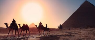 Pyramids of Giza photo via Pixabay