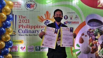 Sheraton Manila Bay Sous Chef Daryl Vance Yulo Sy wins Silver and Bronze at Philippine Culinary Cup