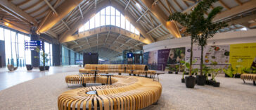 Clark International Airport interior Aug 2021