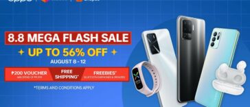 Shop exciting promos and freebies at the OPPO 8.8 Brand Day Sale