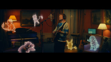 ED SHEERAN TEAMS UP WITH POKEMON