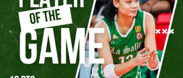 Angel Canino Player of the Game