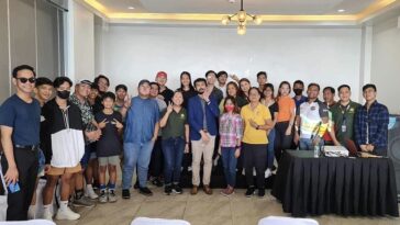 Photography Fun Learning Sesssion at Amiya Raya - Antonni Cuesta with Amiya Raya officers and participants to the photography workshop