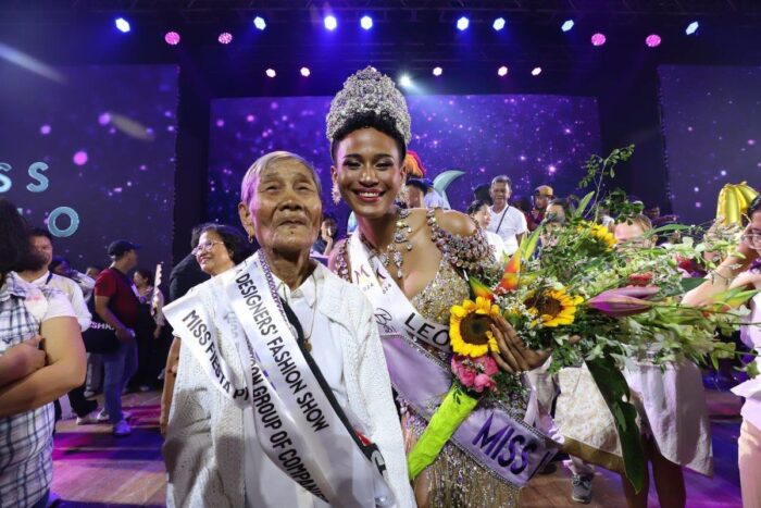 Miss Iloilo 2024 Alexie Mae Brooks with her Grandmother