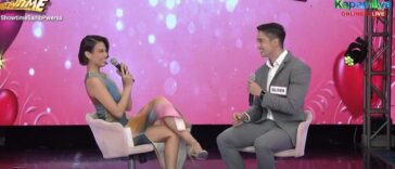Oliver Moeller and Michell Dee photo via Kapamilya Online Live Youtube