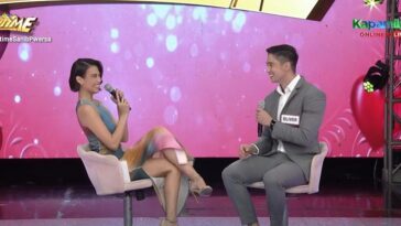 Oliver Moeller and Michell Dee photo via Kapamilya Online Live Youtube