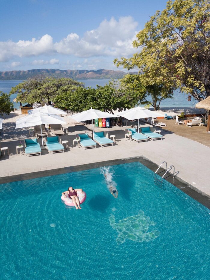 Enjoy the island vibes with your beach buddies at Club Paradise Palawan