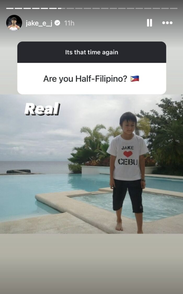 Jake Jarman as a kid in Cebu