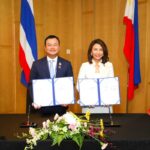 Philippine Tourism Secretary Christina Garcia Frasco and Thailand Minister of Tourism and Sports Mr. Sorawong Thienthong officially inked the Implementation Program of the Agreement on Cooperation on Tourism at the sideline of the ASEAN Tourism Forum at the DoubleTree Hotel in Johor Bahru, Malaysia, 19 January 2025.