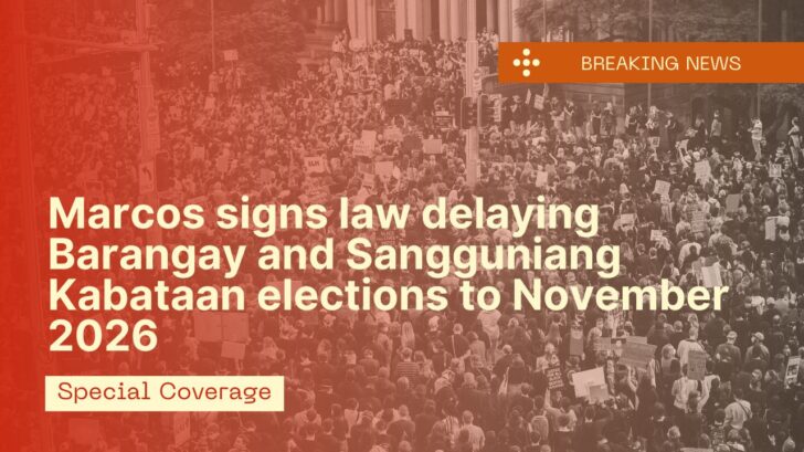 Marcos signs law delaying Barangay and Sangguniang Kabataan elections ...