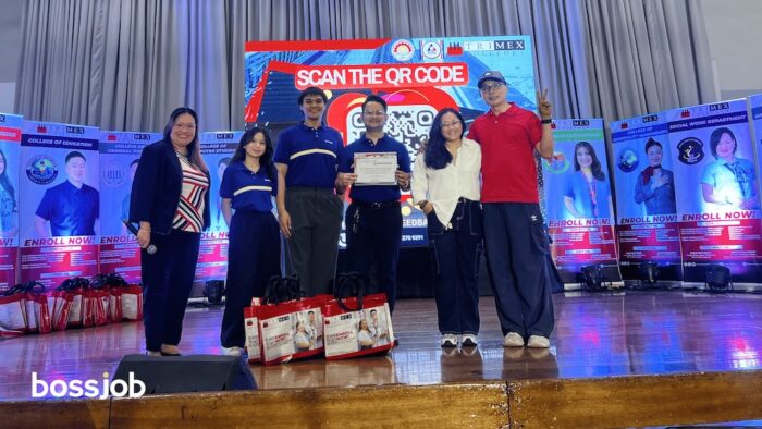 Representatives from Bossjob PH and the Trimex Colleges sign a partnership to prepare students for career readiness. #Bossjob #FindJobTalkToBoss