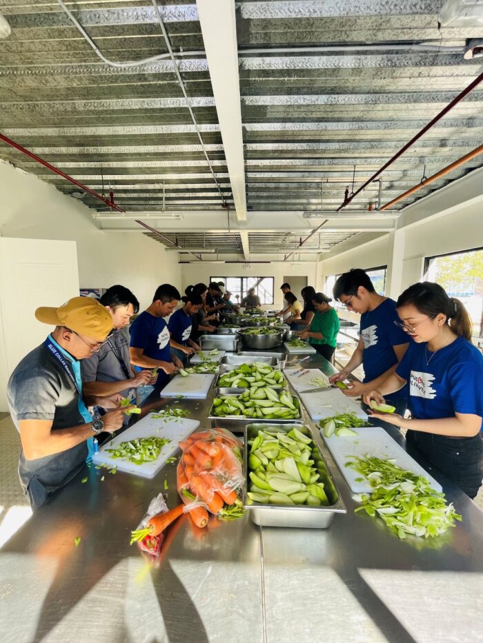 70 meals were pledged by Filinvest to the Loaves X Fish Foundation