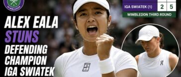 Alex Eala Beats Iga Swiatek to Reach Wimbledon Last 16