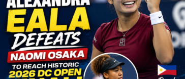 Alexandra Eala Defeats Naomi Osaka to Reach Historic 2026 DC Open Final