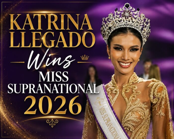 Katrina Llegado Wins Miss Supranational 2026