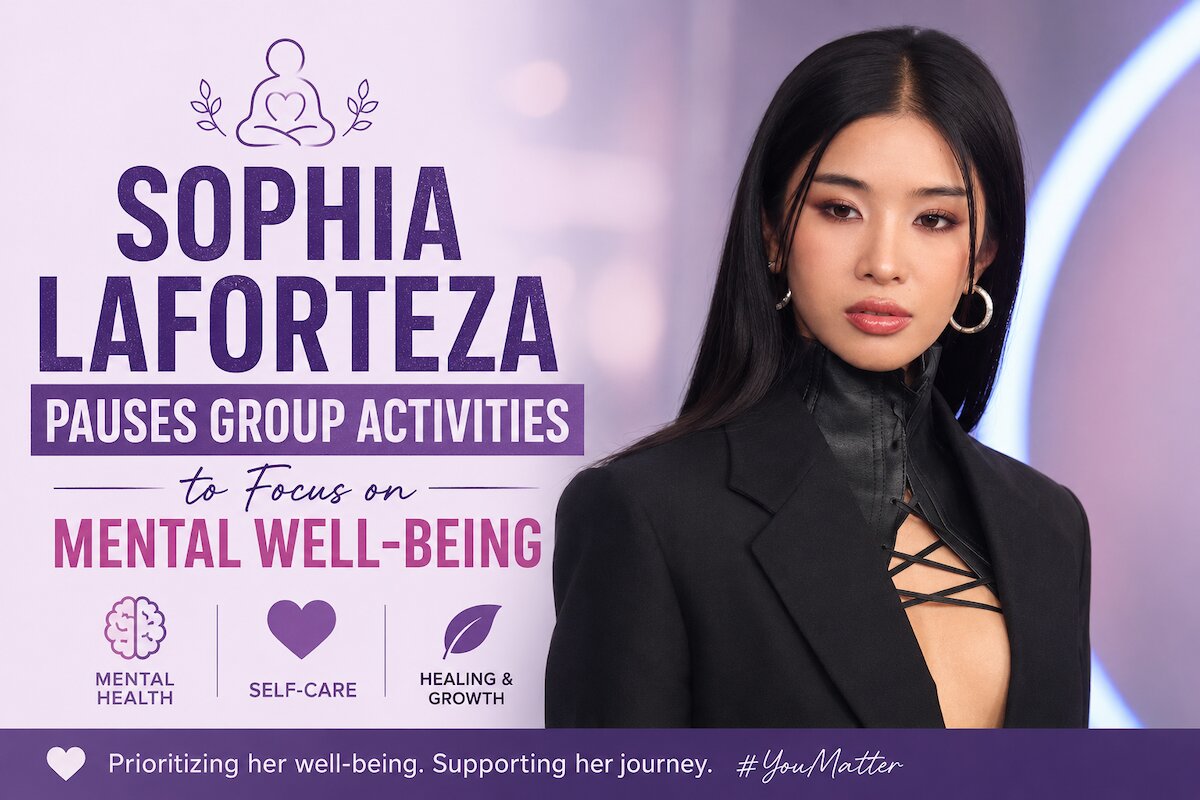 Sophia Laforteza Pauses Group Activities to Focus on Mental Well-Being