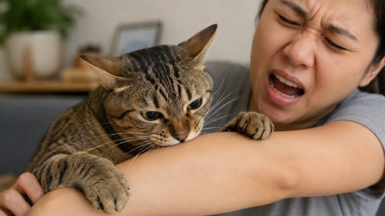 This is why your cat bit you